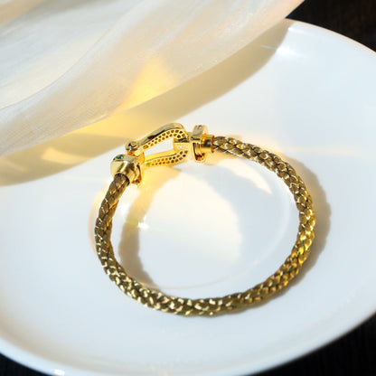 [⭐Lioran]FORCE 10 GOLD GREEN DIAMOND PAVED