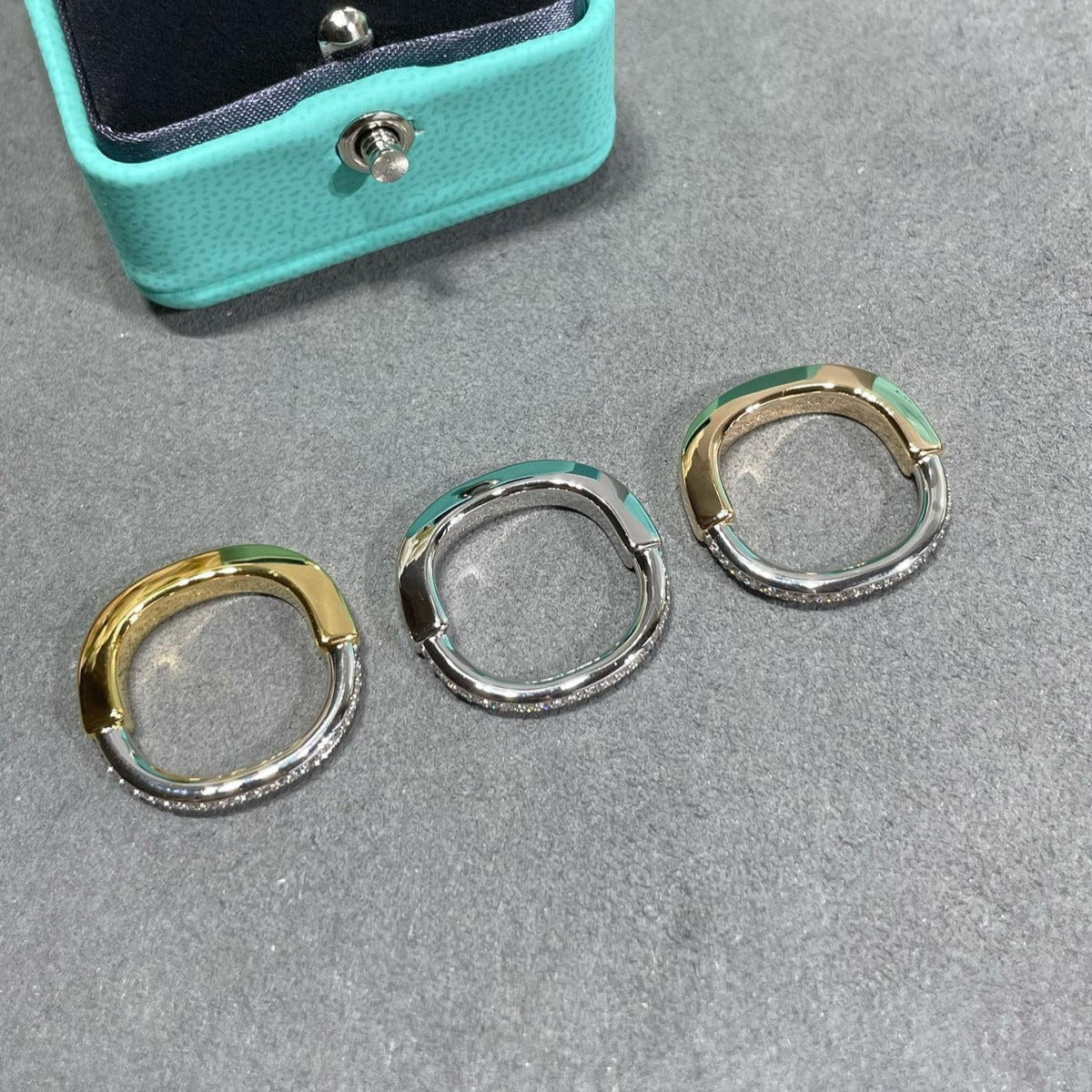 [Lioran]LOCK DIAMOND RING