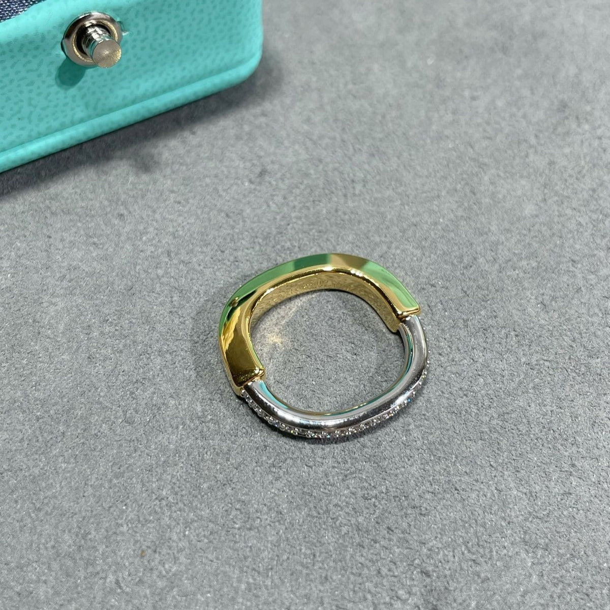 [Lioran]LOCK DIAMOND RING