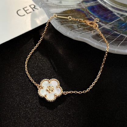 [⭐Lioran]LUCKY SPRING ROSE GOLD MOP BRACELET