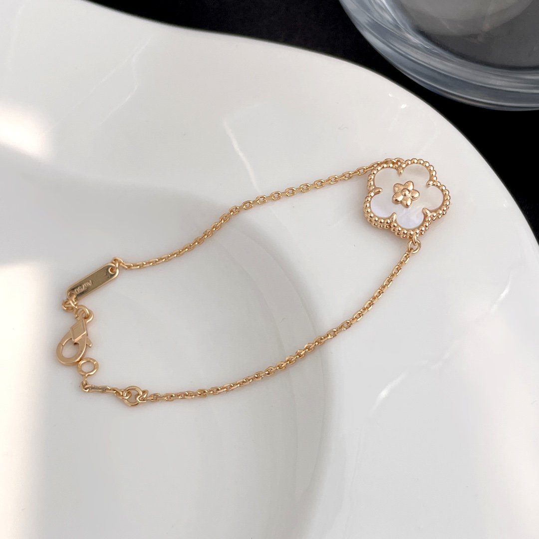 [⭐Lioran]LUCKY SPRING ROSE GOLD MOP BRACELET
