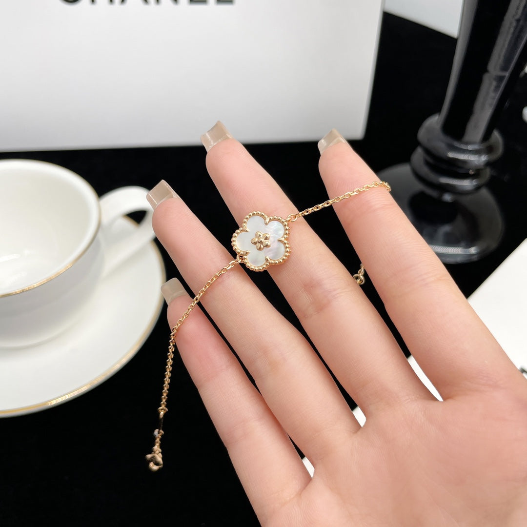 [⭐Lioran]LUCKY SPRING ROSE GOLD MOP BRACELET