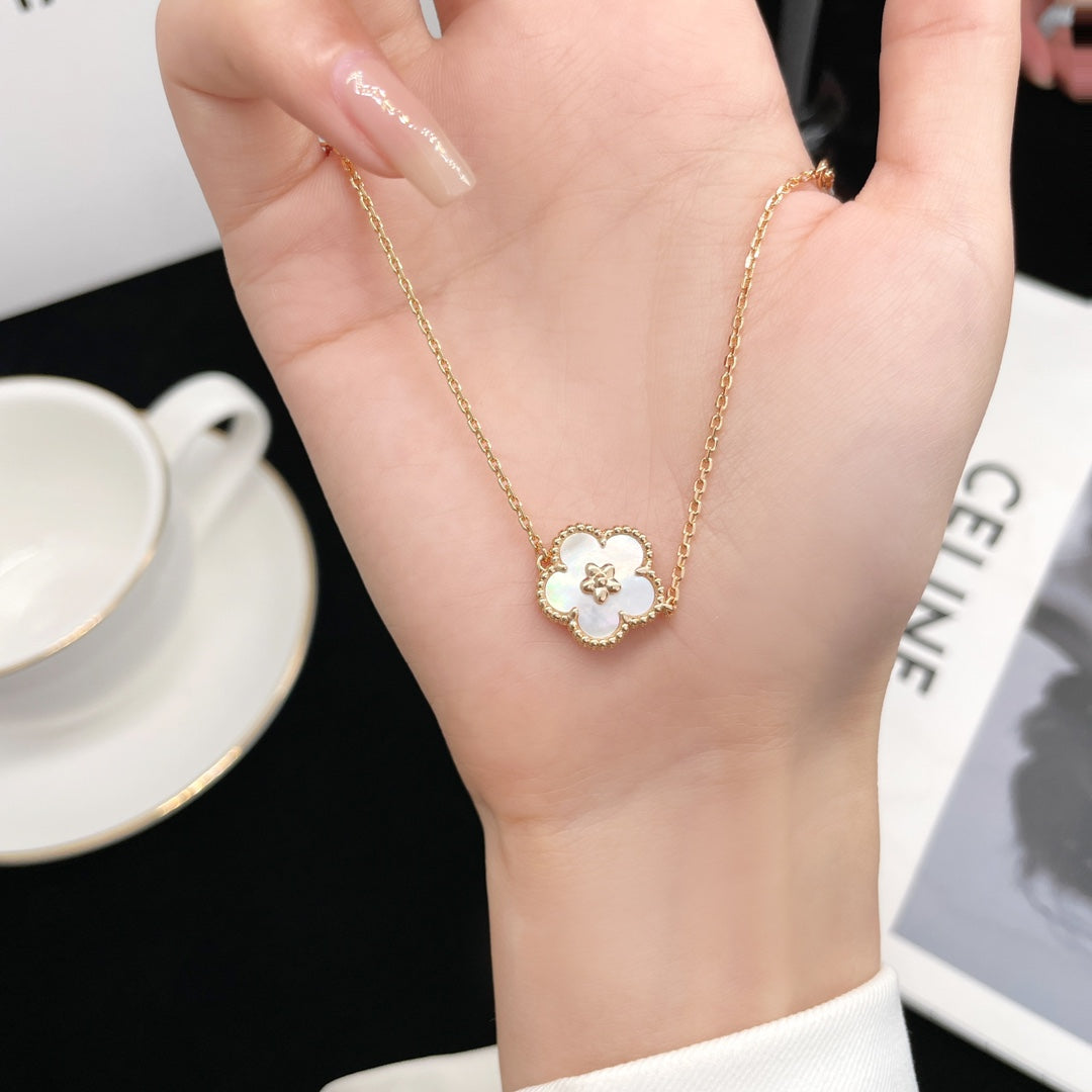 [⭐Lioran]LUCKY SPRING ROSE GOLD MOP BRACELET