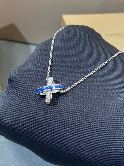 [⭐Lioran]LIENS DIAMOND SILVER NECKLACE