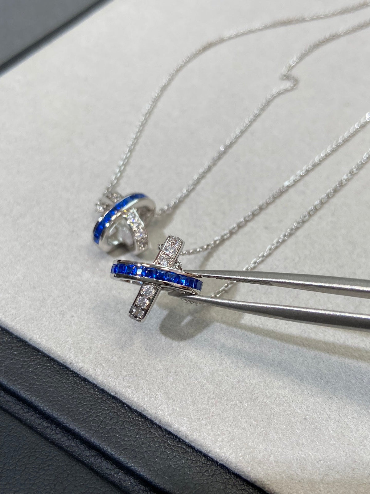 [⭐Lioran]LIENS DIAMOND SILVER NECKLACE