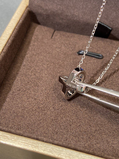 [⭐Lioran]LIENS DIAMOND SILVER NECKLACE