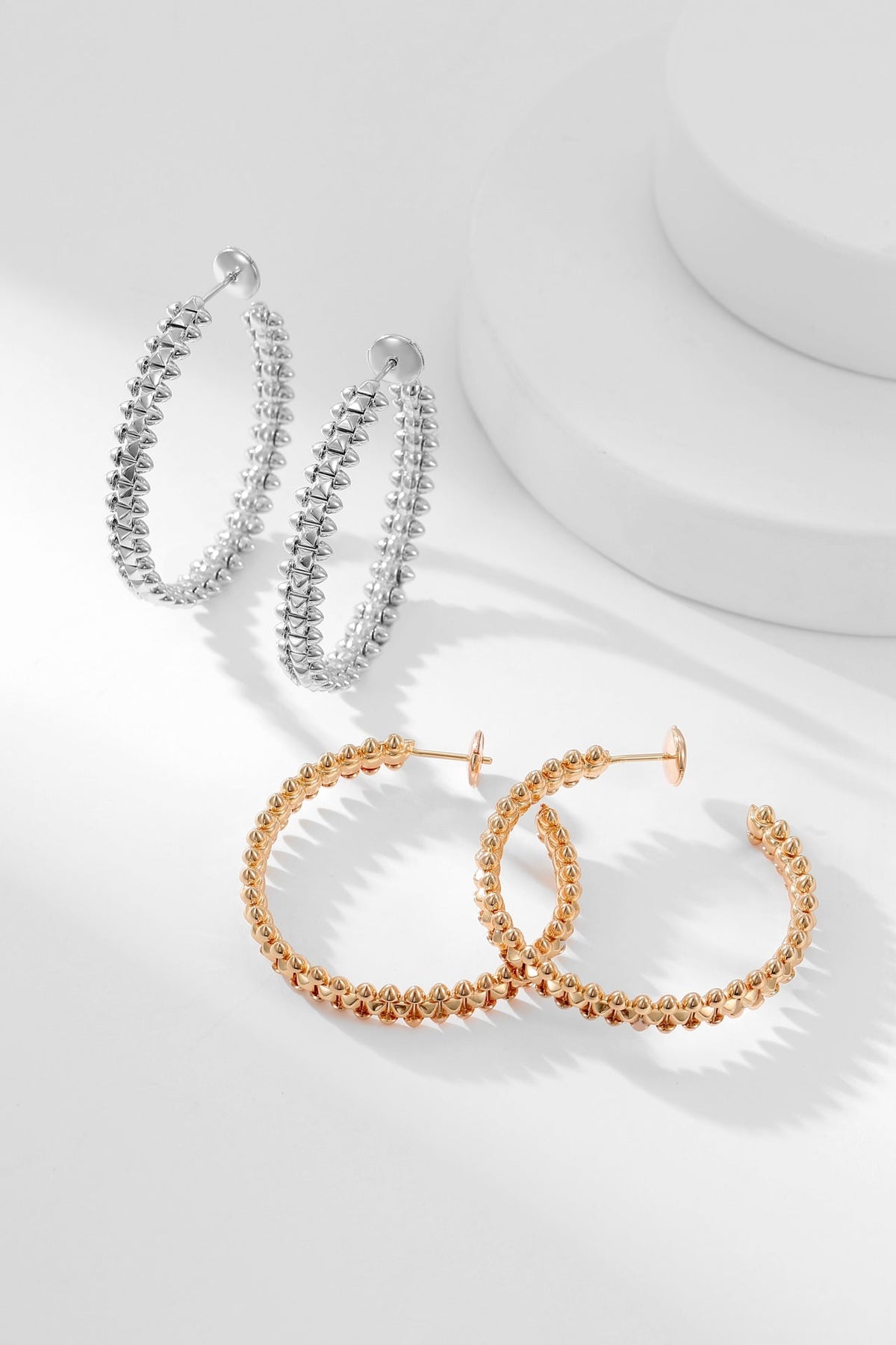 [⭐Lioran]CLASH HOOP EARRINGS