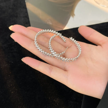 [⭐Lioran]CLASH HOOP EARRINGS