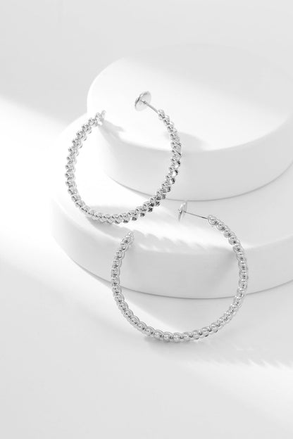 [⭐Lioran]CLASH HOOP EARRINGS