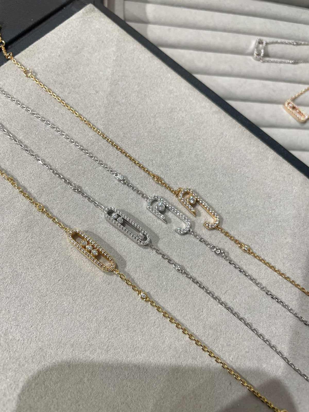 [⭐Lioran]BABY MOVE DIAMOND BRACELET