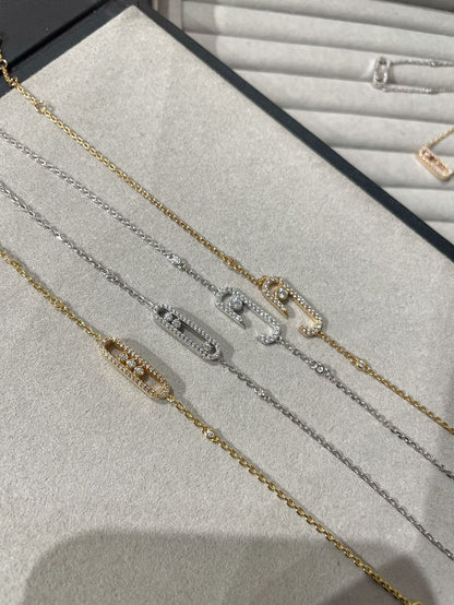 [⭐Lioran]BABY MOVE DIAMOND BRACELET