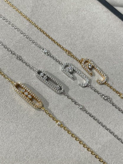 [⭐Lioran]BABY MOVE DIAMOND BRACELET