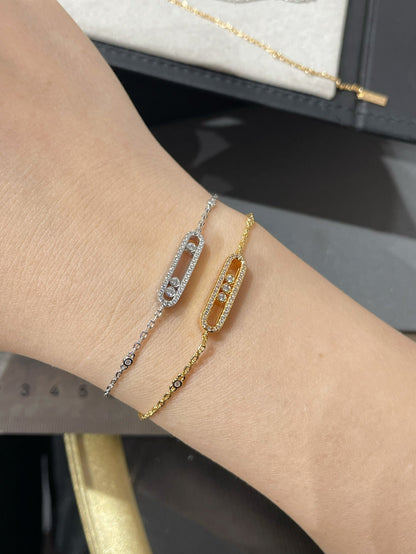 [⭐Lioran]BABY MOVE DIAMOND BRACELET