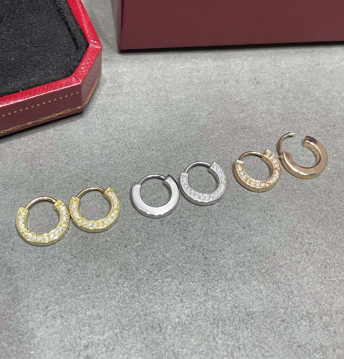 [⭐Lioran]LOVE DIAMOND EARRINGS