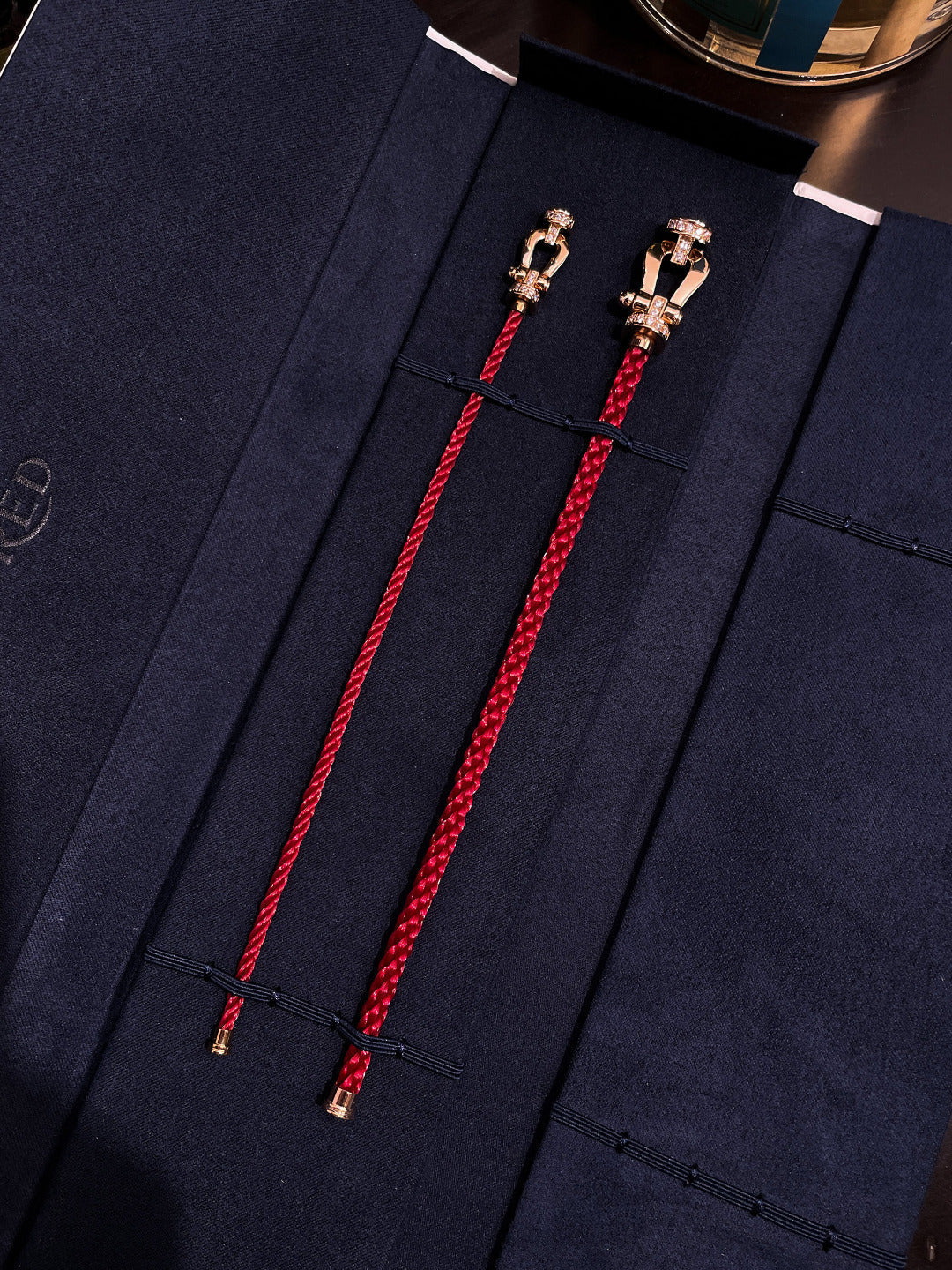 [⭐Lioran]FORCE 10 HALF DIAMOND PINK GOLD RED CORDERI LARGE AND MEDIUM MODEL