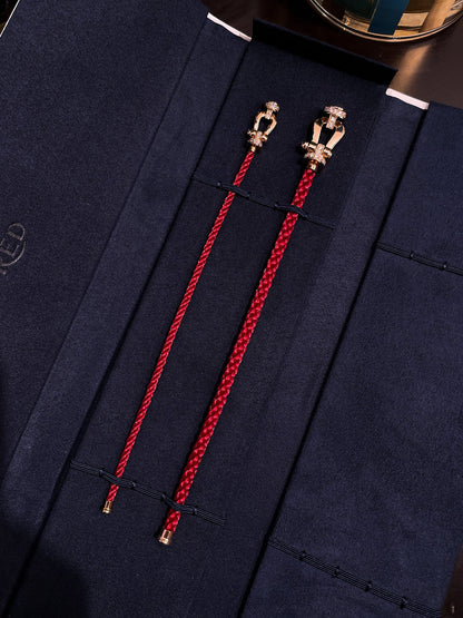 [⭐Lioran]FORCE 10 HALF DIAMOND PINK GOLD RED CORDERI LARGE AND MEDIUM MODEL