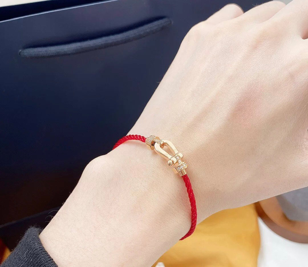 [⭐Lioran]FORCE 10 HALF DIAMOND PINK GOLD RED CORDERI LARGE AND MEDIUM MODEL