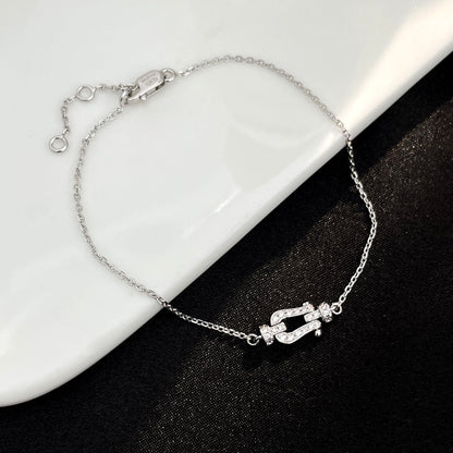 [⭐Lioran]FORCE 10 FULL DIAMOND BUCKLE CHAIN LINK MINI MODEL