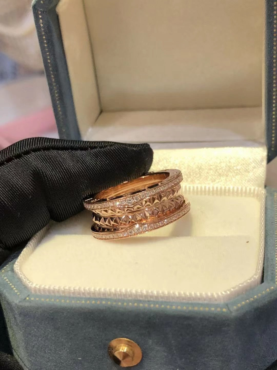 [⭐Lioran]ZERO 1 ROCK DIAMOND PINK GOLD