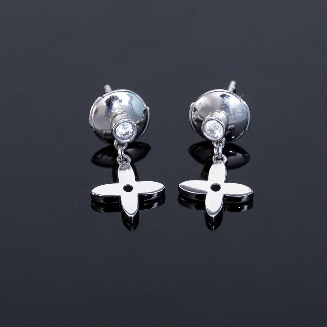 [⭐Lioran]VIDYLLE SILVER DIAMOND MINI DROP EARRINGS