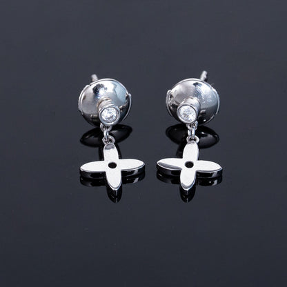 [⭐Lioran]VIDYLLE SILVER DIAMOND MINI DROP EARRINGS