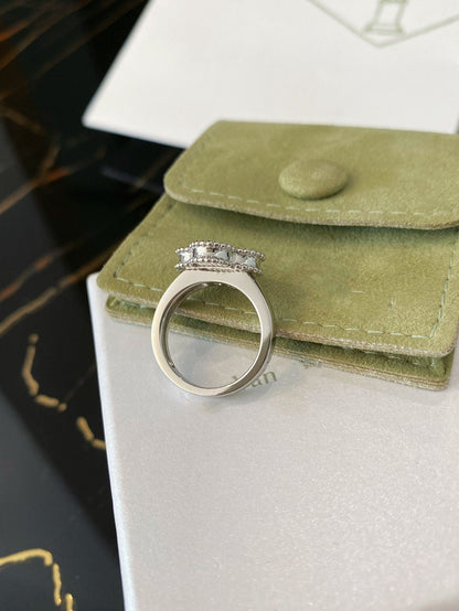 [⭐Lioran]CLOVER SILVER RING