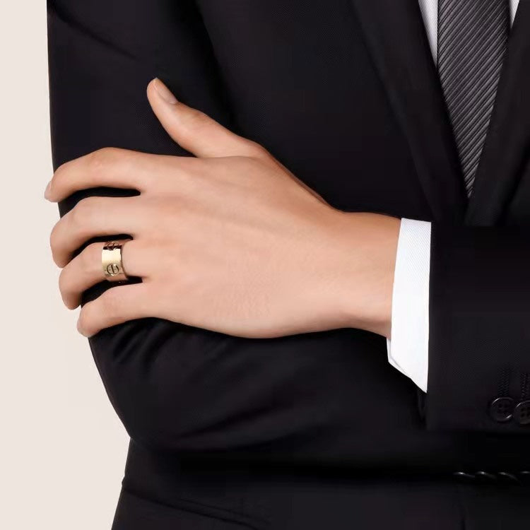 [⭐Lioran]LOVE 11MM LARGE RING