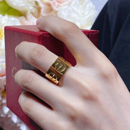 [⭐Lioran]LOVE 11MM LARGE RING
