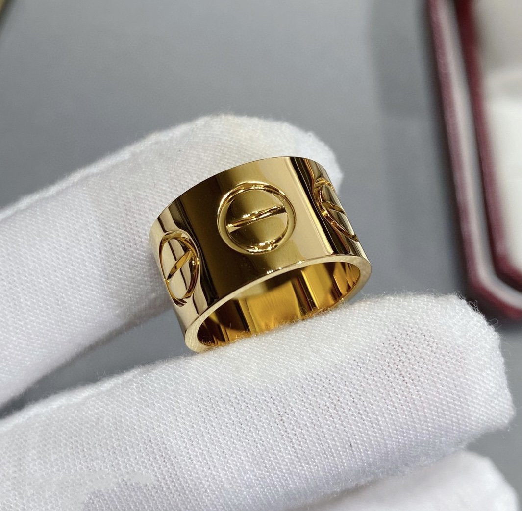 [⭐Lioran]LOVE 11MM LARGE RING