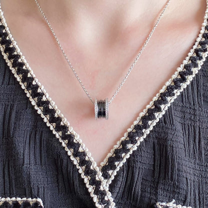 [⭐Lioran]ZERO 1 DIAMOND CERAMIC NECKLACE
