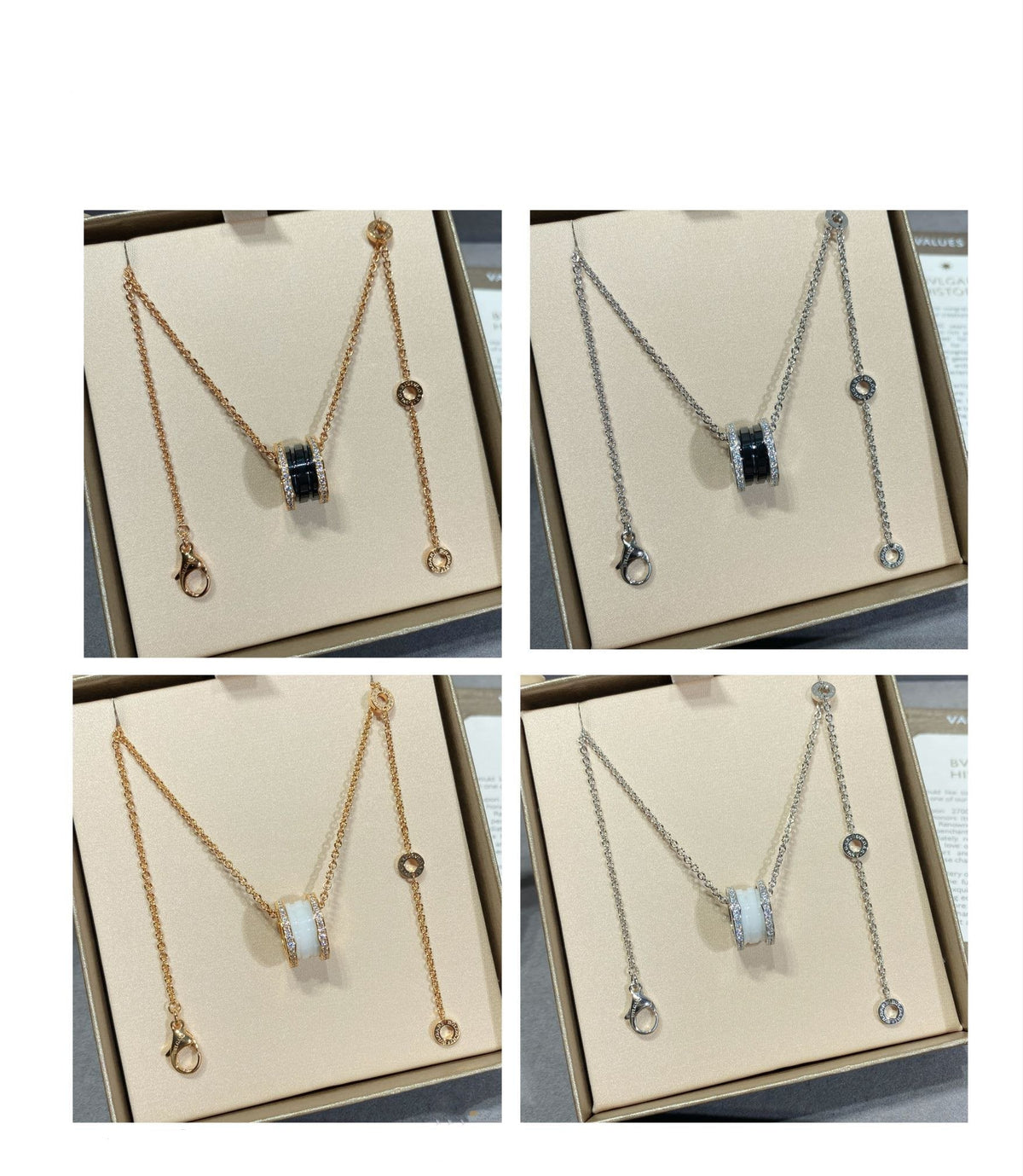 [⭐Lioran]ZERO 1 DIAMOND CERAMIC NECKLACE