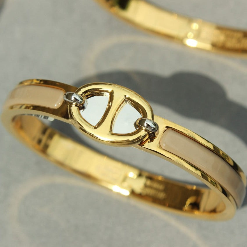 [⭐Lioran]CLIC CHAINE GOLD BRACELET