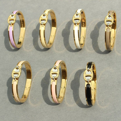 [⭐Lioran]CLIC CHAINE GOLD BRACELET