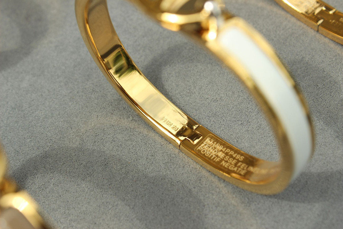 [⭐Lioran]CLIC CHAINE GOLD BRACELET