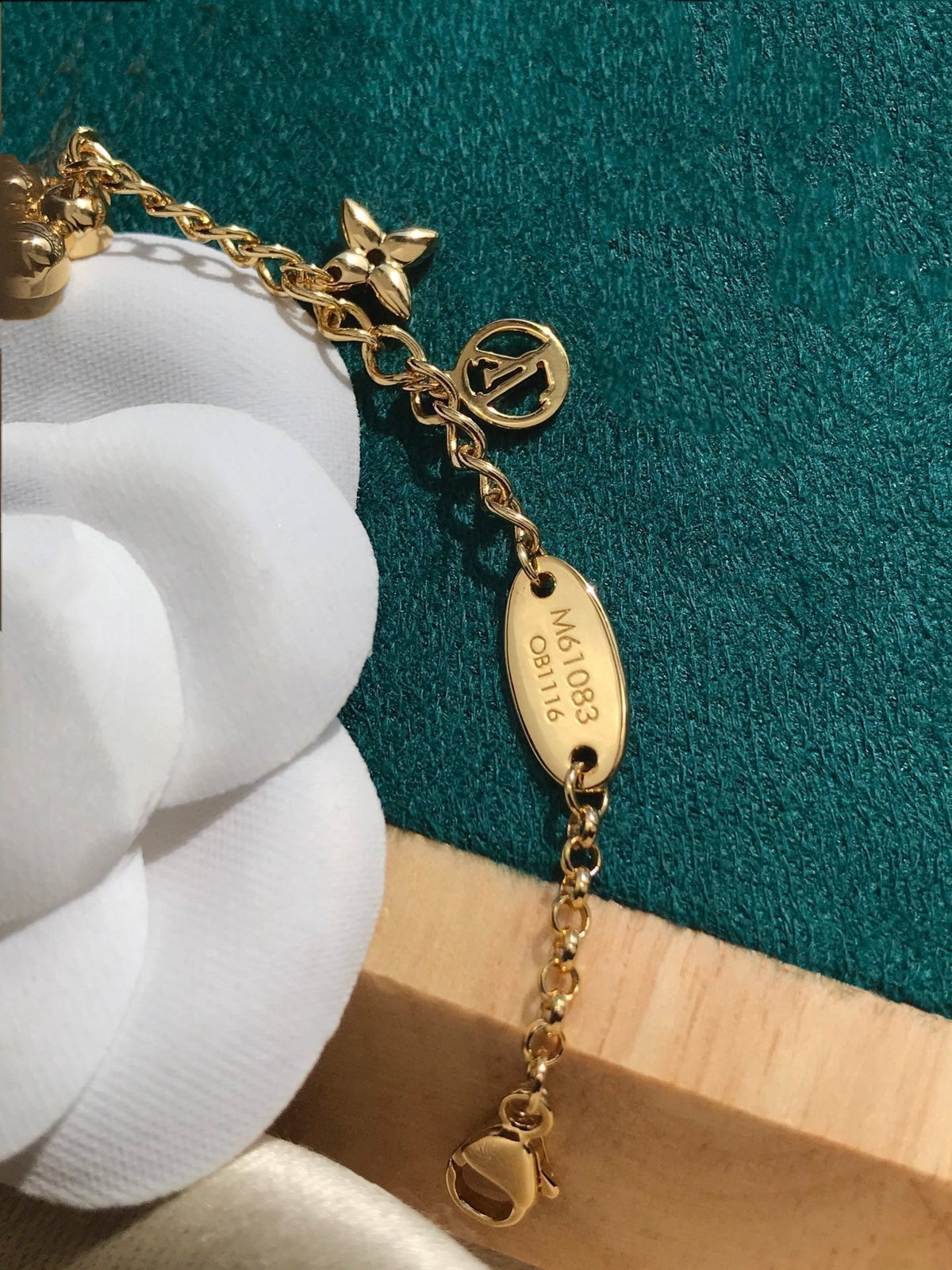 [⭐Lioran]BLOOMING PINK GOLD MOP BRACELET