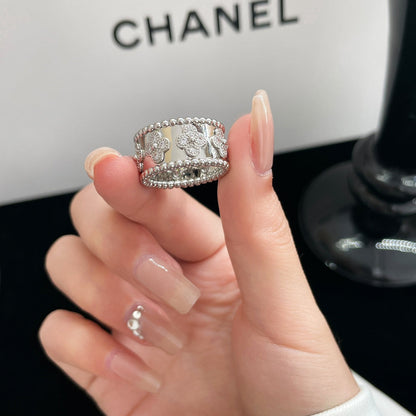 [⭐Lioran]PERLEE DIAMOND LARGE RING