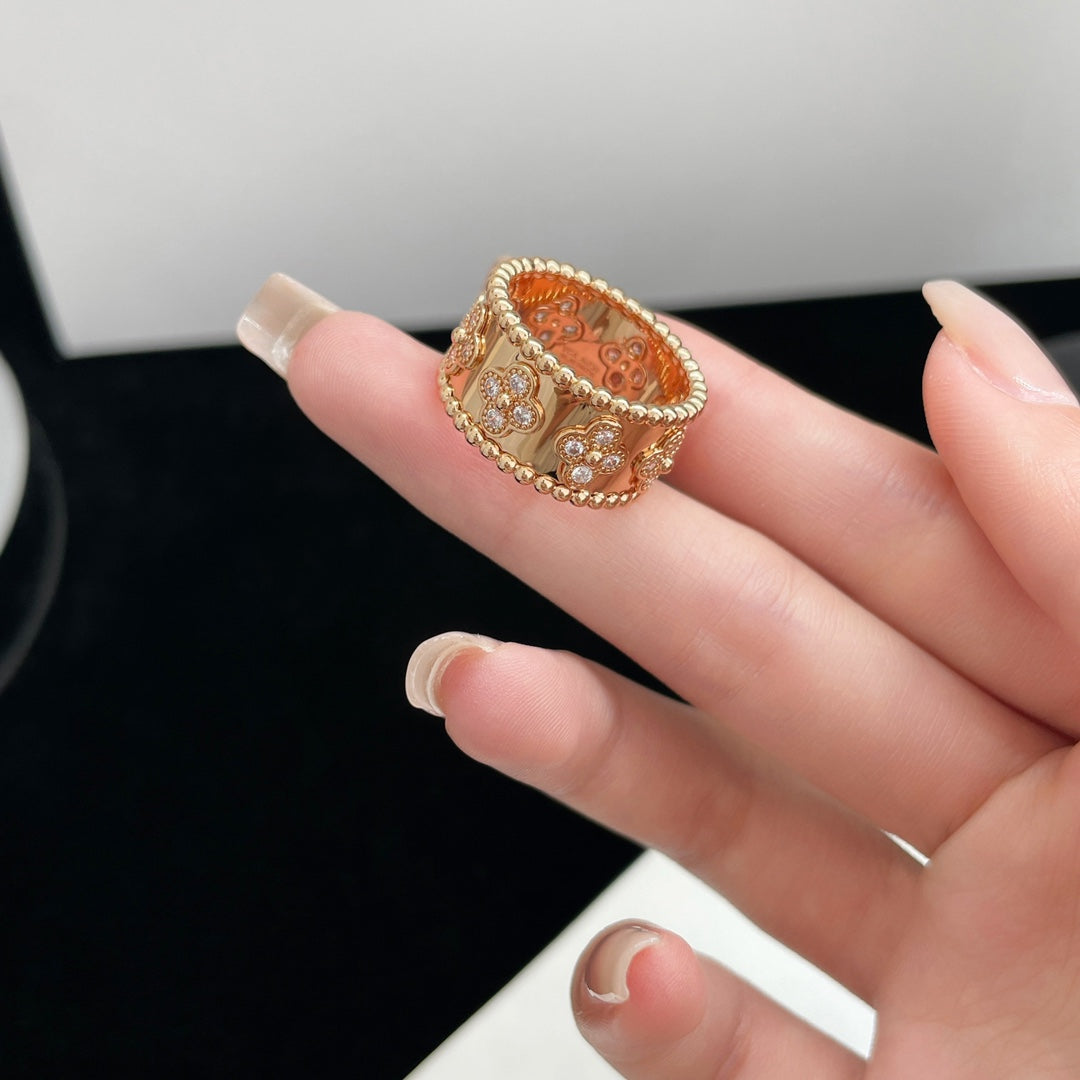 [⭐Lioran]PERLEE DIAMOND LARGE RING