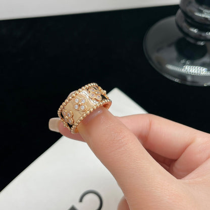[⭐Lioran]PERLEE DIAMOND LARGE RING
