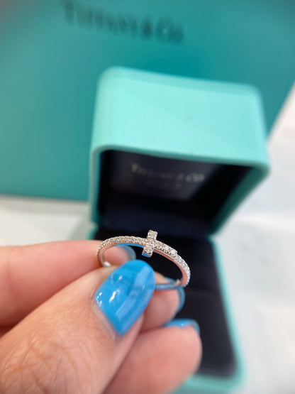 [Lioran]T SMALL RING DIAMOND SILVER