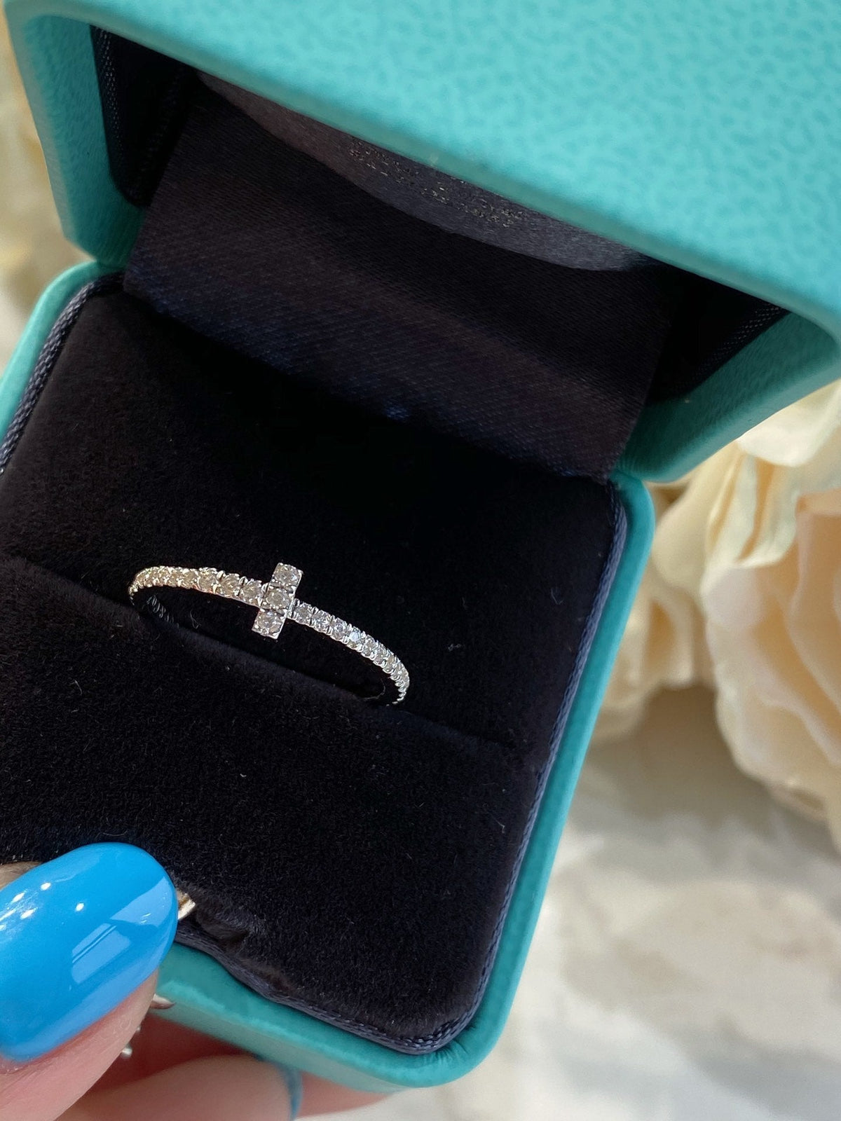 [Lioran]T SMALL RING DIAMOND SILVER
