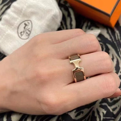 [⭐Lioran]OLYMPE PINK GOLD RING