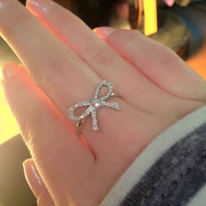 [Lioran]TWIST BOW RING