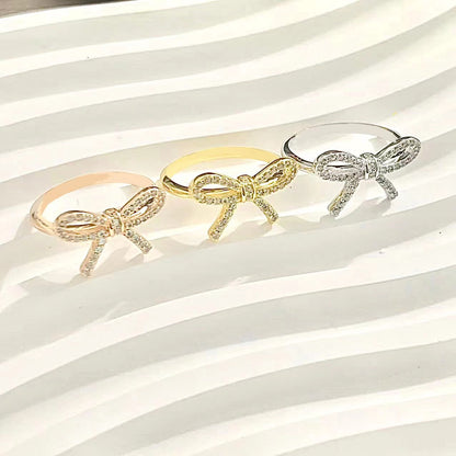 [Lioran]TWIST BOW RING