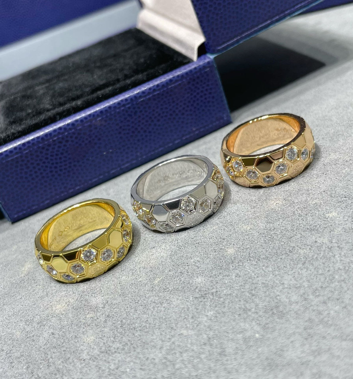 [⭐Lioran]BEE LOVE DIAMOND LARGE RING