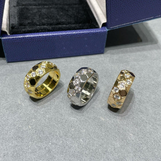 [⭐Lioran]BEE LOVE DIAMOND LARGE RING