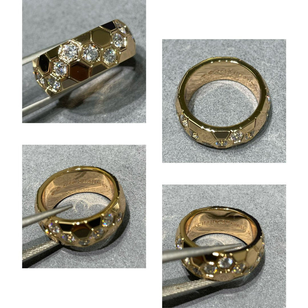 [⭐Lioran]BEE LOVE DIAMOND LARGE RING