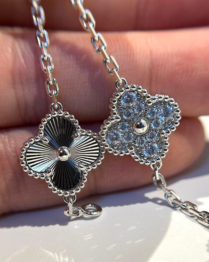 [⭐Lioran] CLOVER 5 MOTIF LASER BRACELET COLLECTION
