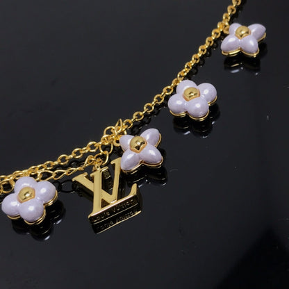 [⭐Lioran]LOGO 6 MOTIF STAR AND SUN GOLD BRACELET