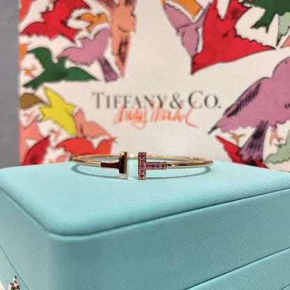 [Lioran]T PINK GOLD PINK DIAMOND BRACELET