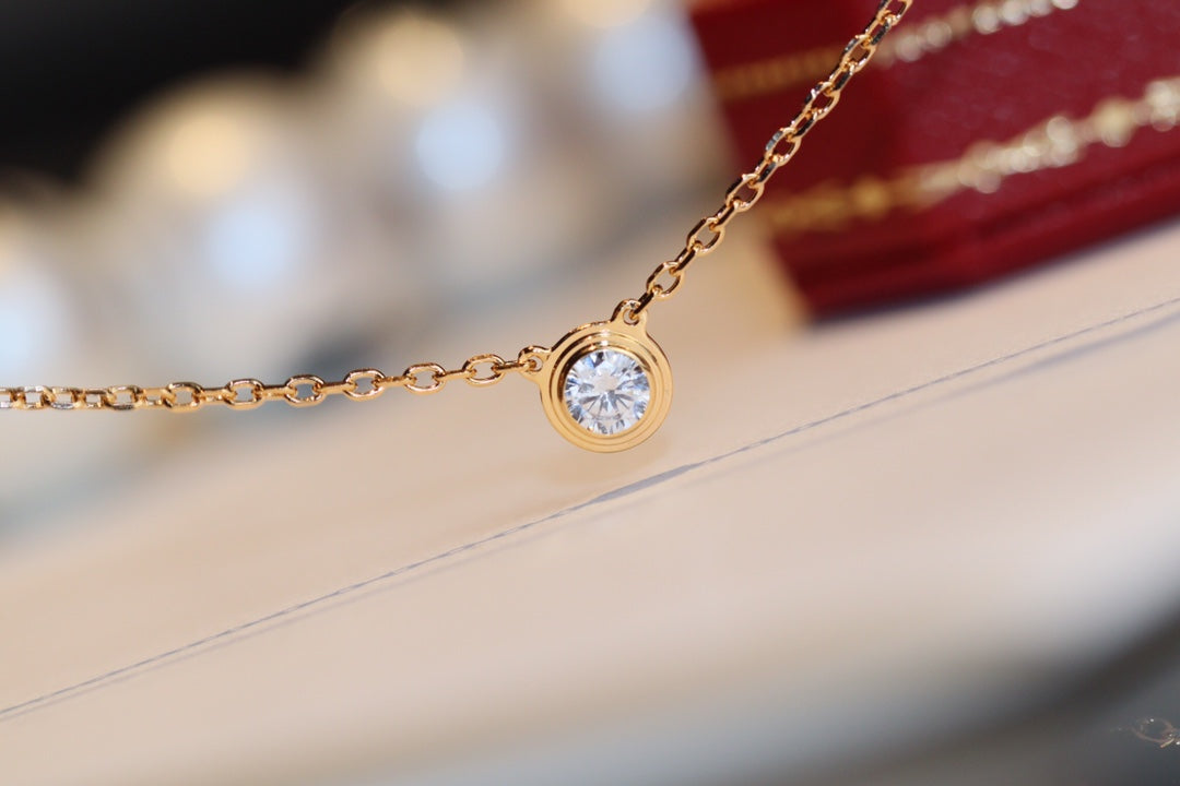 [⭐Lioran]DAMOUR DIAMOND NECKLACE